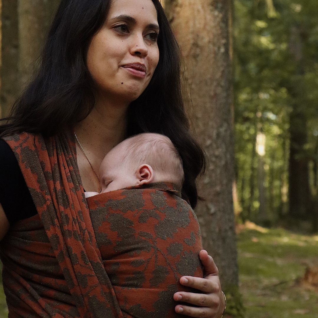 Eik Aslaug wrap in silk blend