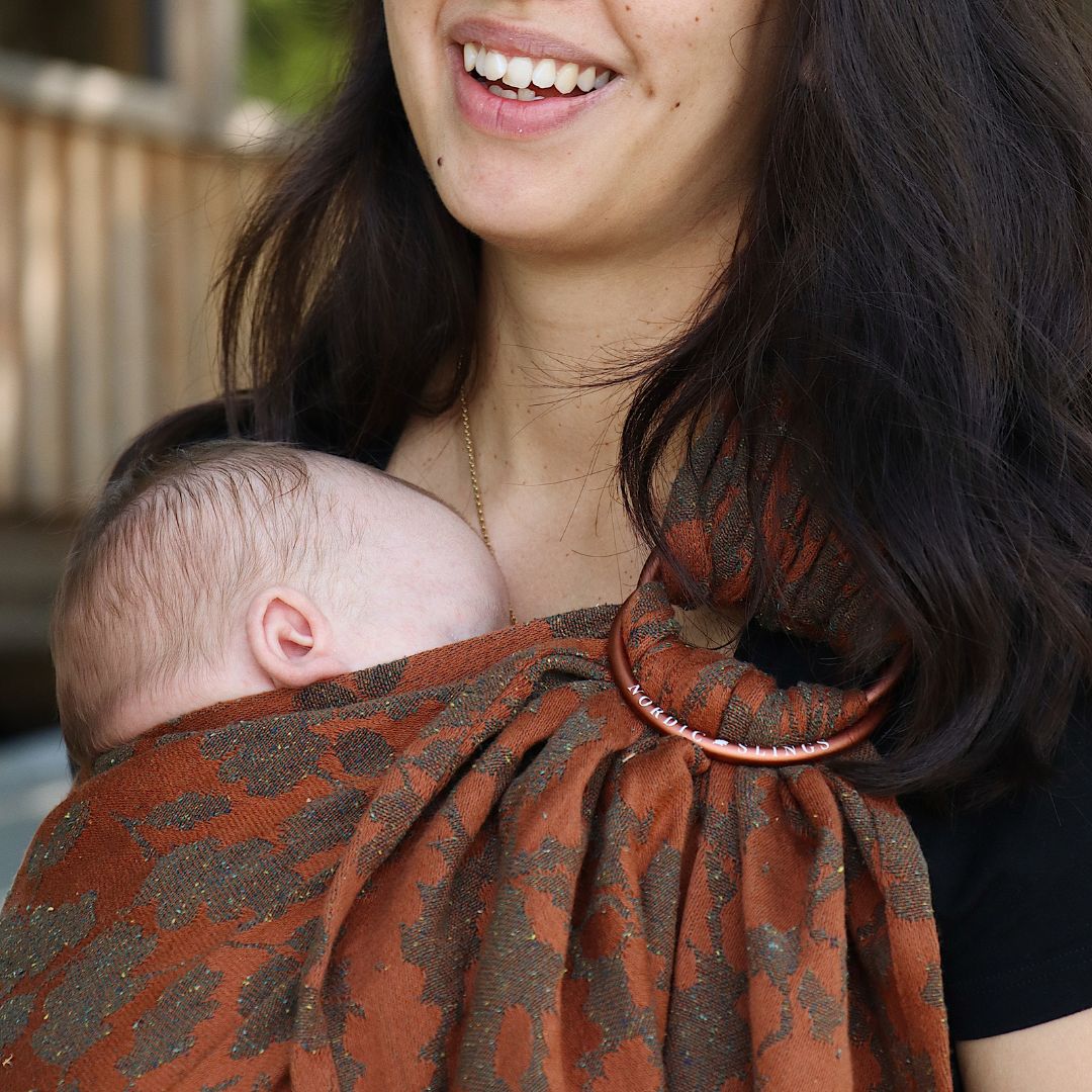 Eik Aslaug ring sling in silk blend