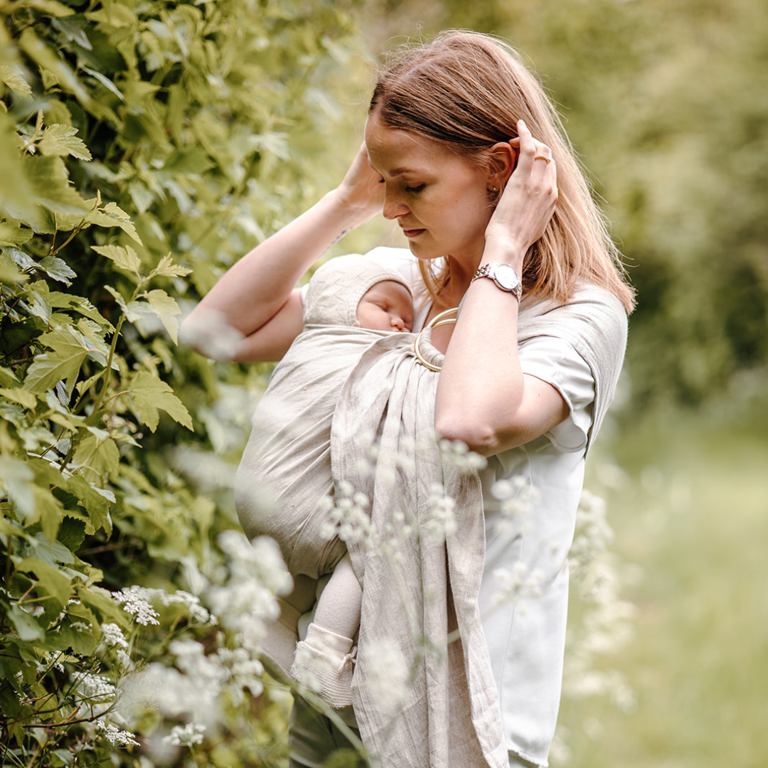 Kram Sand ring sling in 100% linen