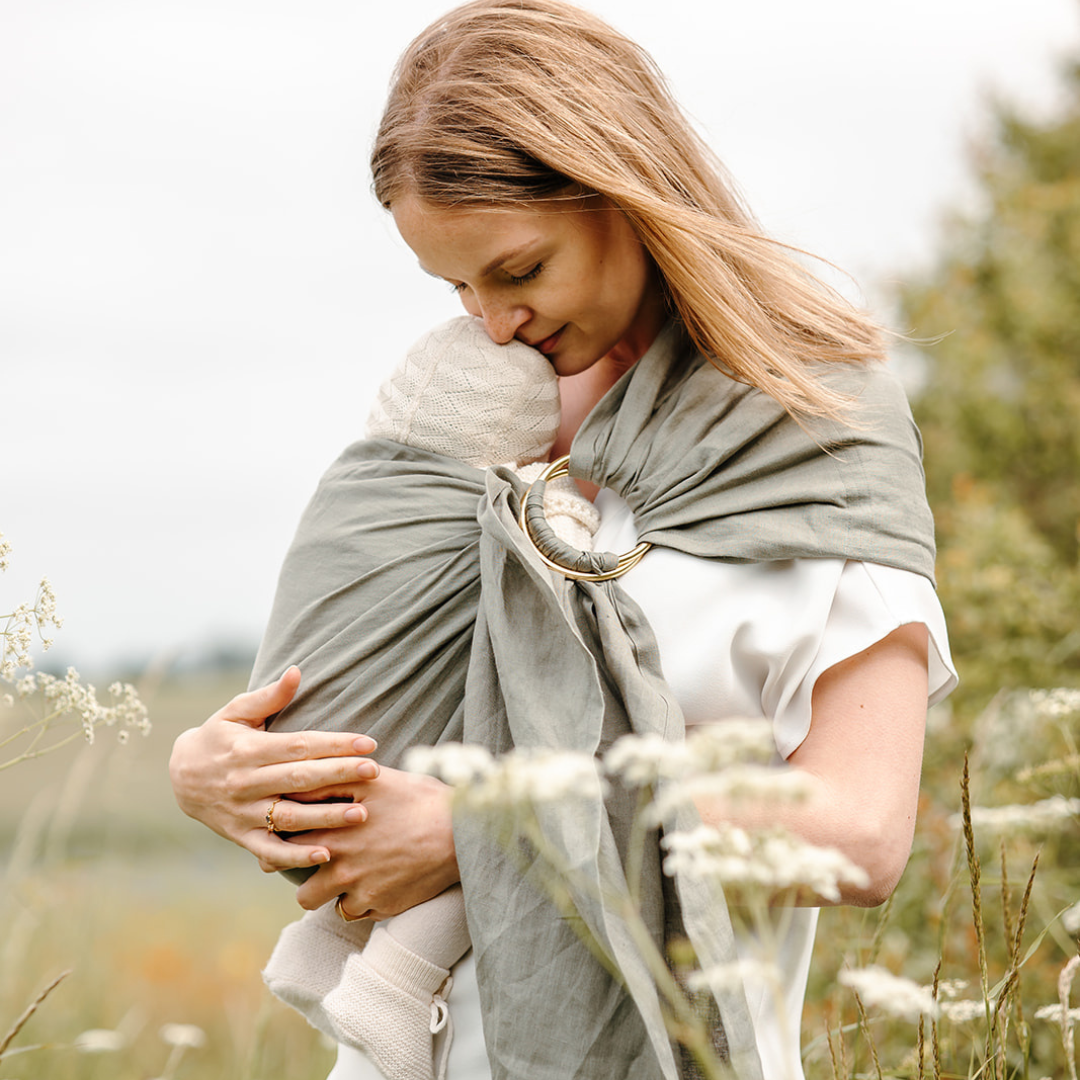 Kram Salvie ring sling in 100% linen